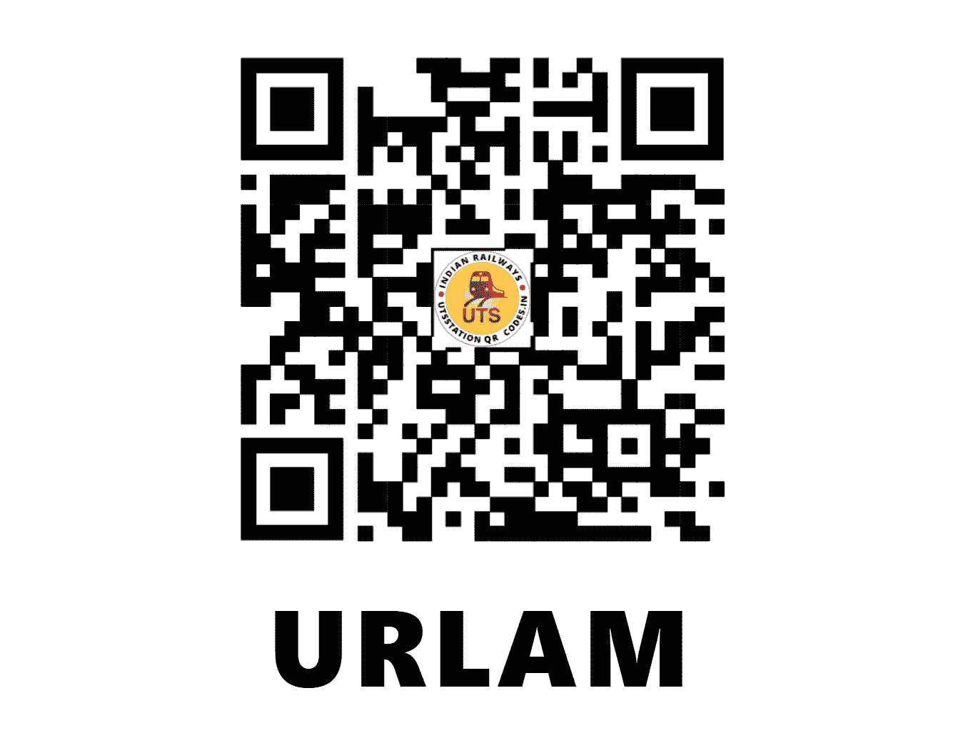 UTS QR Code for URLAM - ULM (EO - ANDHRA PRADESH)